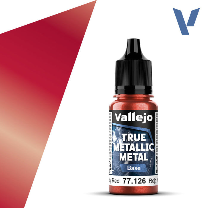 True Metallic Metal - Base: Ruby Red