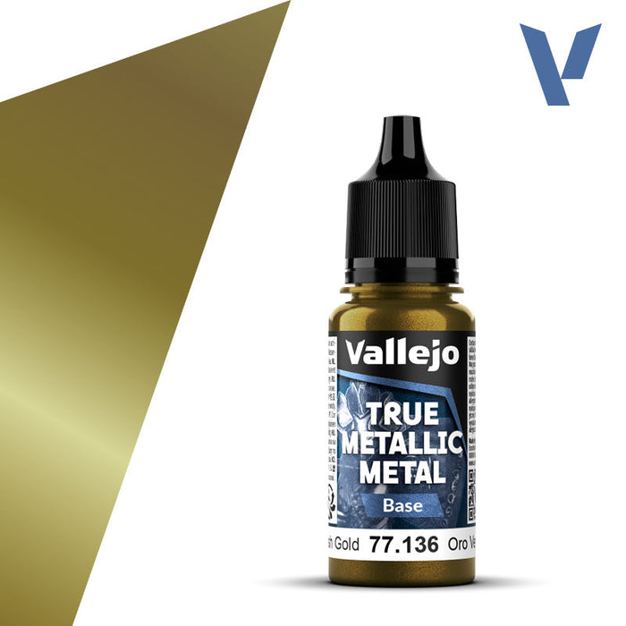 True Metallic Metal - Base: Greenish Gold