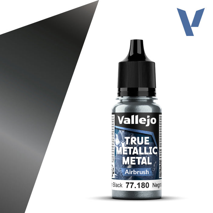 True Metallic Metal - Airbrush: Obsidian Black