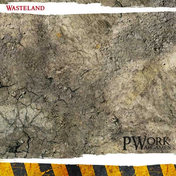 PWork Neoprene Terrain Mat - Wasteland 44x60"