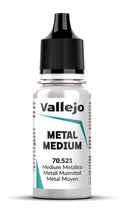 Vallejo Game Auxiliary: Metallic Medium (18ml)