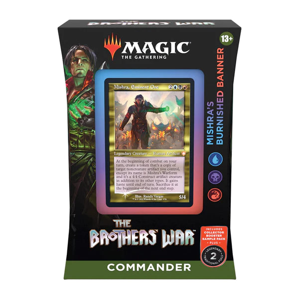 Magic: The Gathering -The Brothers' War Commander Deck - Mishra's Burnished Banner
