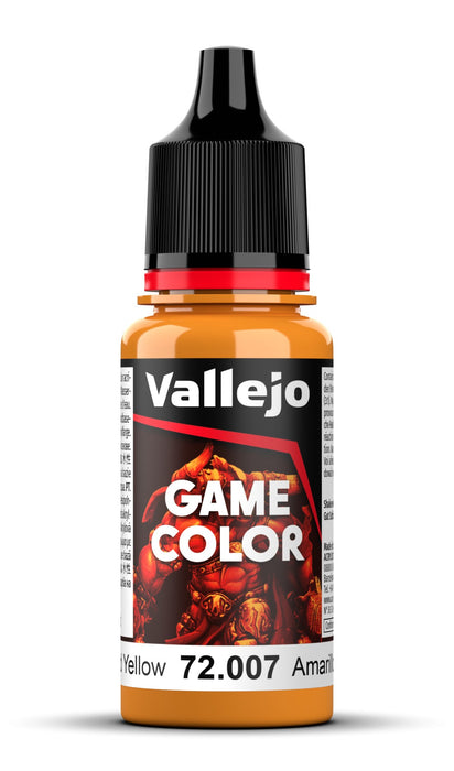 Vallejo Game Color: Gold Yellow (18ml)