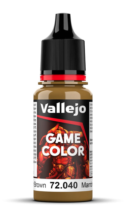 Vallejo Game Color: Leather Brown (18ml)