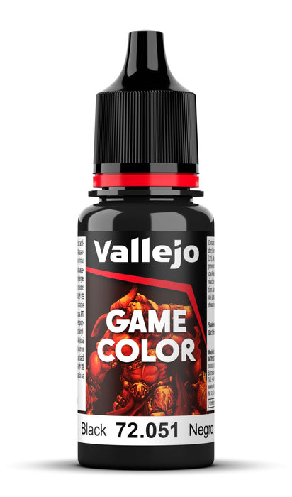 Vallejo Game Color: Black (18ml)