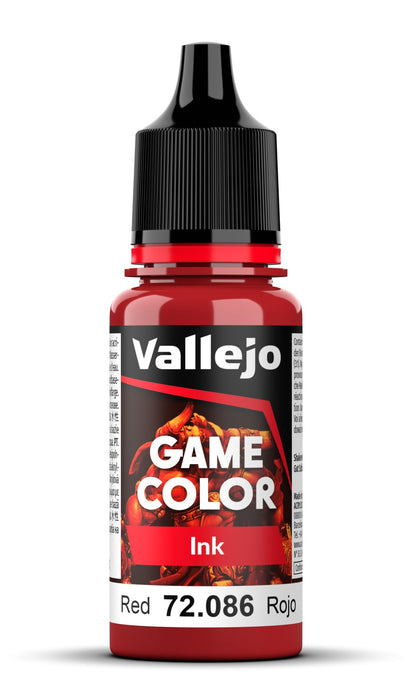 Vallejo Game Ink: Red (18ml)