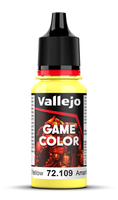Vallejo Game Color: Toxic Yellow (18ml)