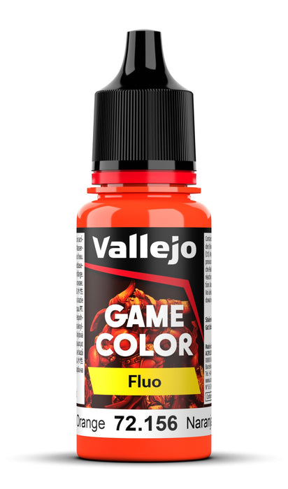 Vallejo Game Fluo: Fluorescent Orange (18ml)