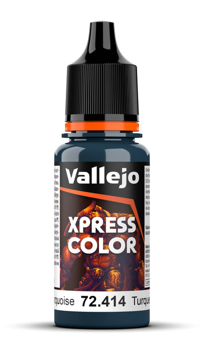 Vallejo Xpress Color: Caribbean Turquoise (18ml)