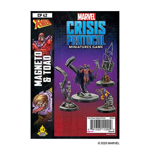 Marvel Crisis Protocol: Magneto and Toad