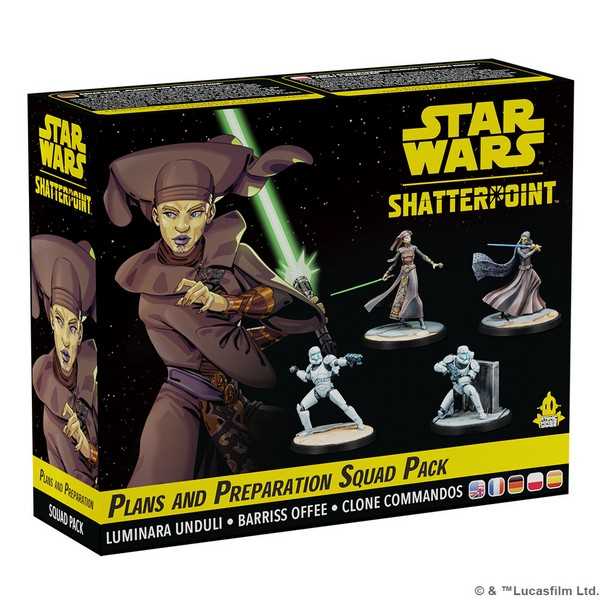 Star Wars Shatterpoint: Plans and Preparation (General Luminara Unduli Squad Pack)