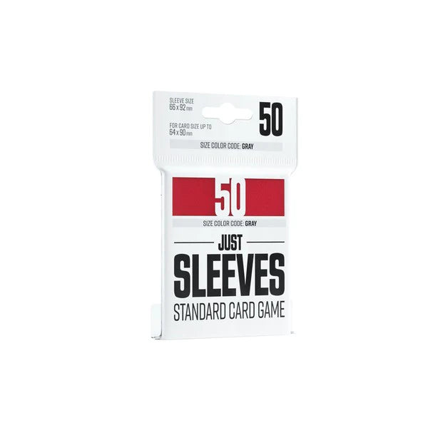 Just Sleeves: Standard Card Game Red (50)