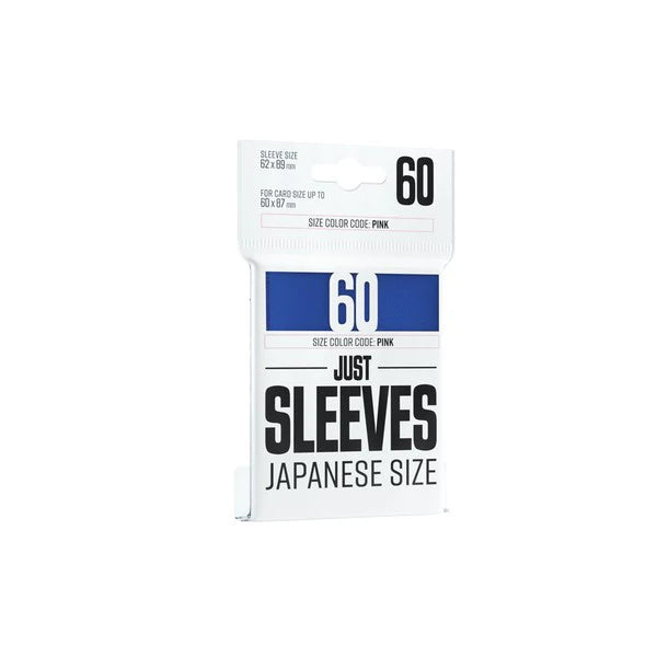 Just Sleeves: Japanese Size Blue (60)
