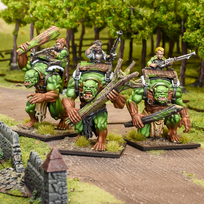 Halfling Forest Troll Gunners Regiment