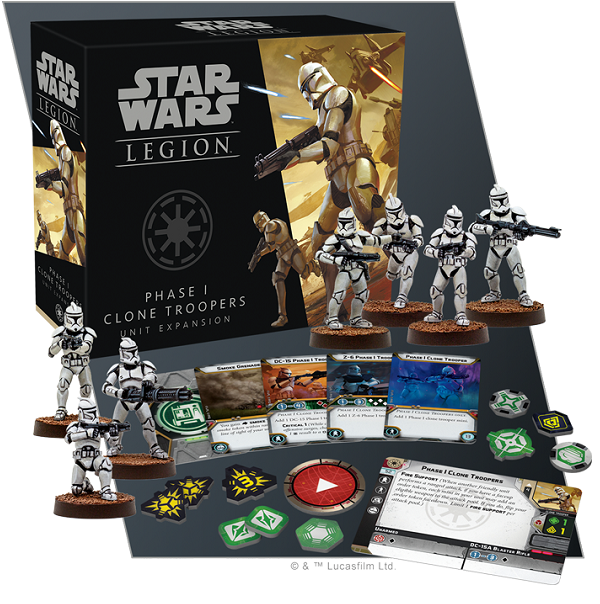 Star Wars: Legion - Phase 1 Clone Troopers Unit Expansion