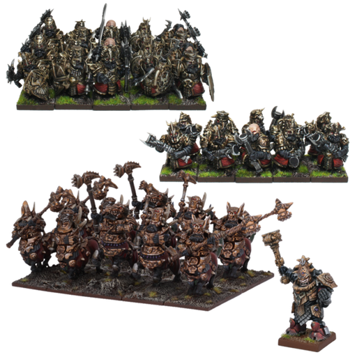 KINGS OF WAR - NAINS - MÉGA ARMÉE KINGS OF WAR - NAINS - MÉGA ARMÉE